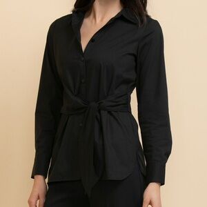 Tristan Tie Belt Shirt